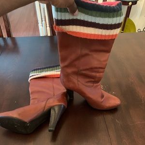 Vintage Coach sweater boots size 6.5